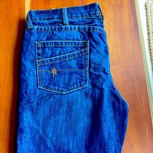 Ariat FR low rise M4 boot cut work jeans, with utility side pockets 36w 34L